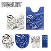 Senko Snoopy Surf Up Toilet Lid Cover for 67245 Cleaning, Navy,