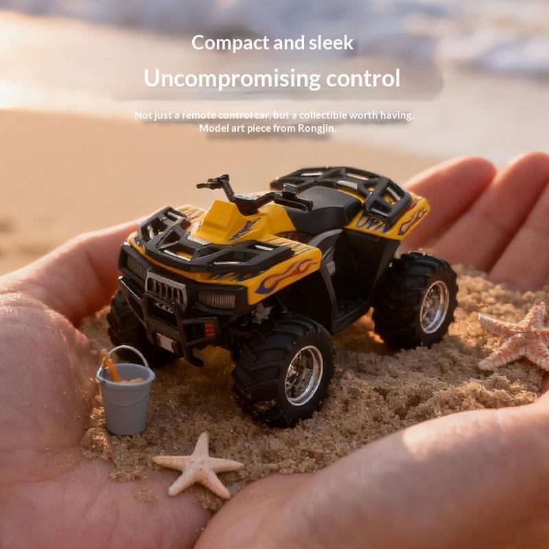 New Product 1/64 Mini Beach Off Road Vehicle Style 2.4g Suspension Four Wheel Toy Vehicle Off Road Remote Control Vehicle