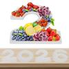 Yousheng Fillable Cardboard Serving Tray Number 2026Charcuterie Food Tray Grad Party Candy Dessert Snack Container for Graduation Anniversary New Year