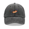 Hotdog Baseball Cap Vintage Washed Unisex Dad Hat Adjustable Faded Sports Sun Food Hiking Gardening Funny Summer Holiday