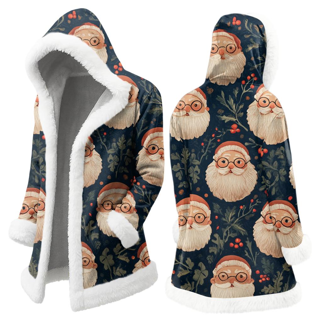 Pánská ležérní bunda s vánočním potiskem