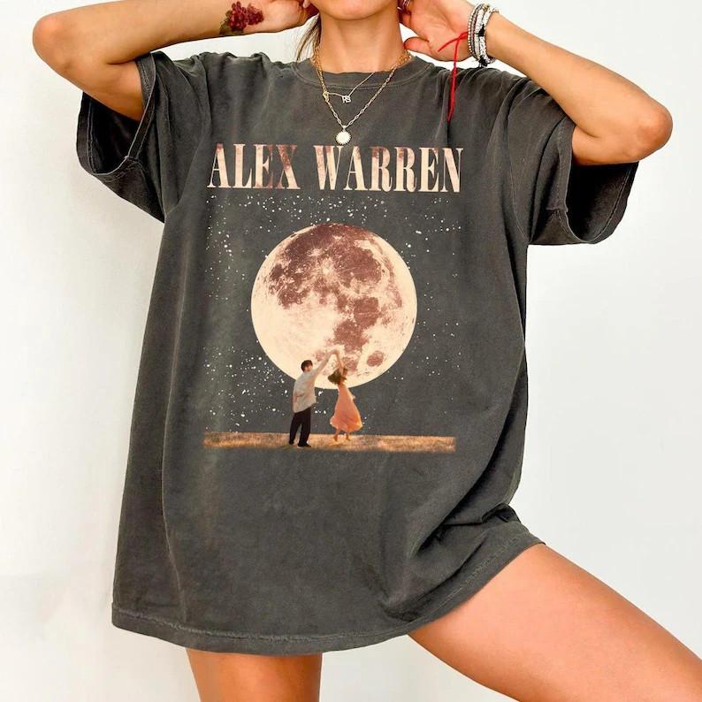 Vintage Alex Warren shirt Alex Warren 2026 Tour T-Shirt AN67343 S