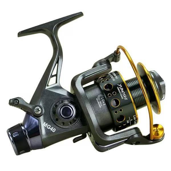 Hot Deal Dual Drag Spinning Fishing Reel with Metal Spool and Front/Rear Brake System