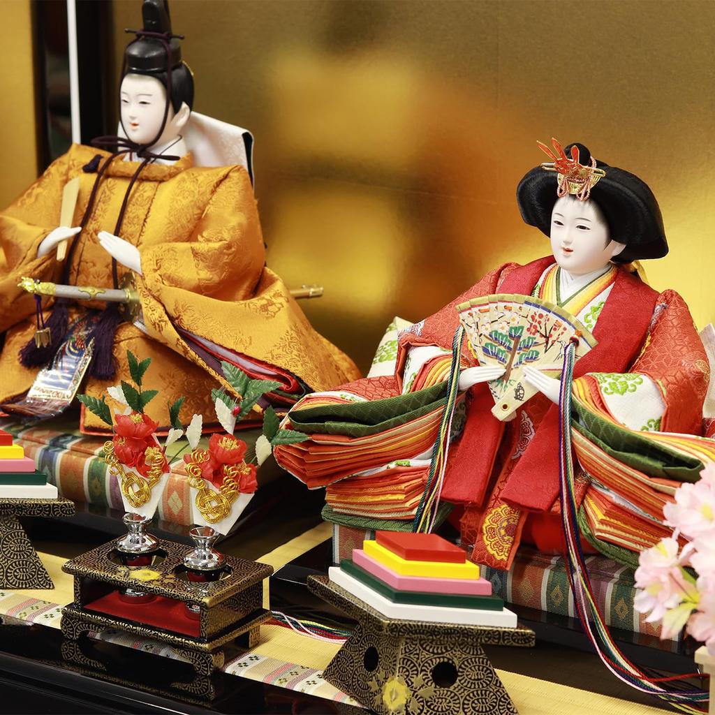 Hina Hina Crown Flat Crown Width 75 X Depth 40 X Height Costume Clothes Yellow Oak Dye Dolls, Dolls, Decoration, Decoration, Decoration, 42.5cm,