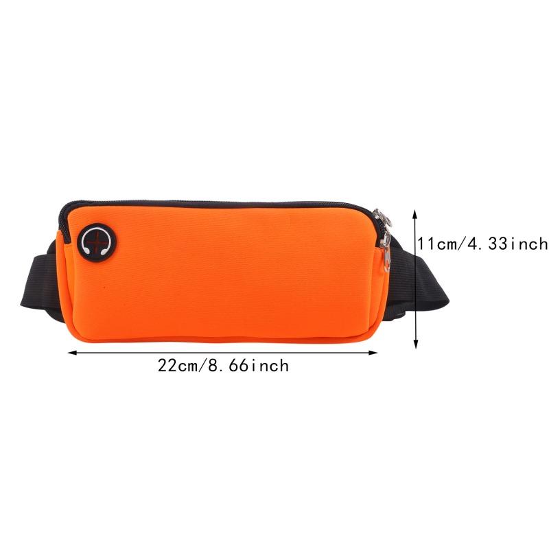 Sports Fanny Pack Women Belt Bag Men Running Waist Bag Phone Black Gym Bags Running Accessories