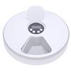 Automatic Pet Feeder Timed Feeding Portion Control Lightweight Plastic Food Water Dispenser for