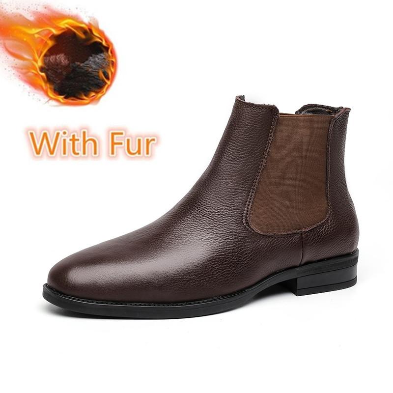 

Элегантные ботинки челси из кожи, мужские туфли без застежки, деловые ботинки, модельные модные мотоциклетные ботинки, винтажные ботинки на платформе в британском стиле 44