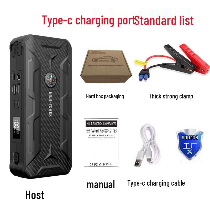 

12 В Автомобильный аварийный пусковое устройство и зарядное устройство для аккумулятора