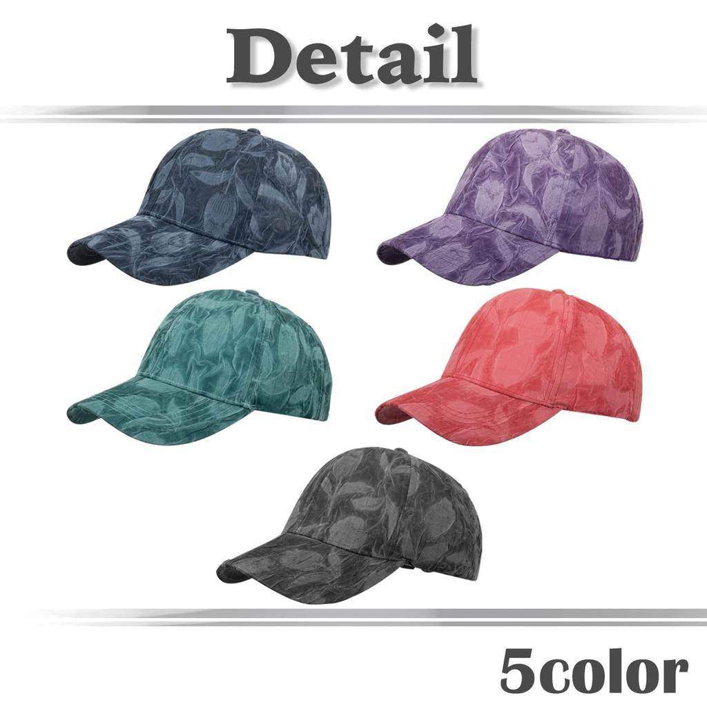 Cap with floral and tulip for for women and CA693 [White Fang] patterns, sports, running, outdoor, men, (orange)
