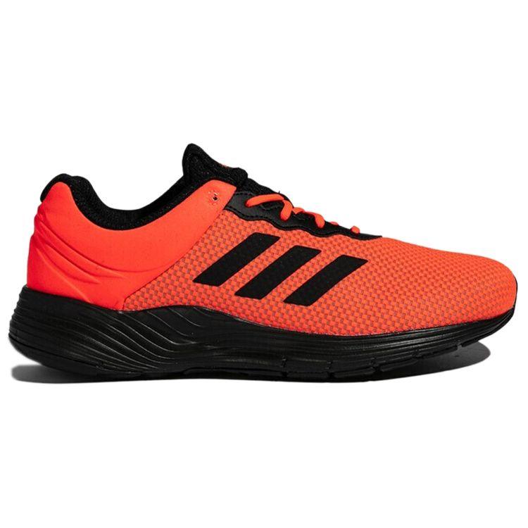 Adidas Fluidcloud Casual Comfortable Fabric Non-Slip Breathable Low-Top Marathon Running Shoes Men Sneaker Red Black FX2050