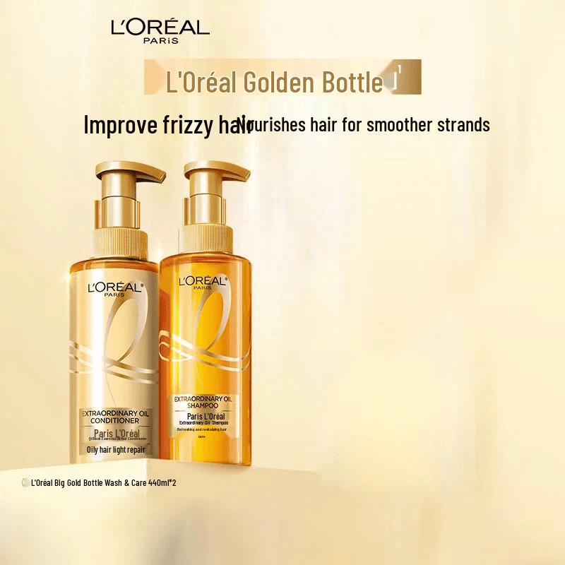 L'Oréal Glättendes & Feuchtigkeitsspendendes Haarpflege-Set