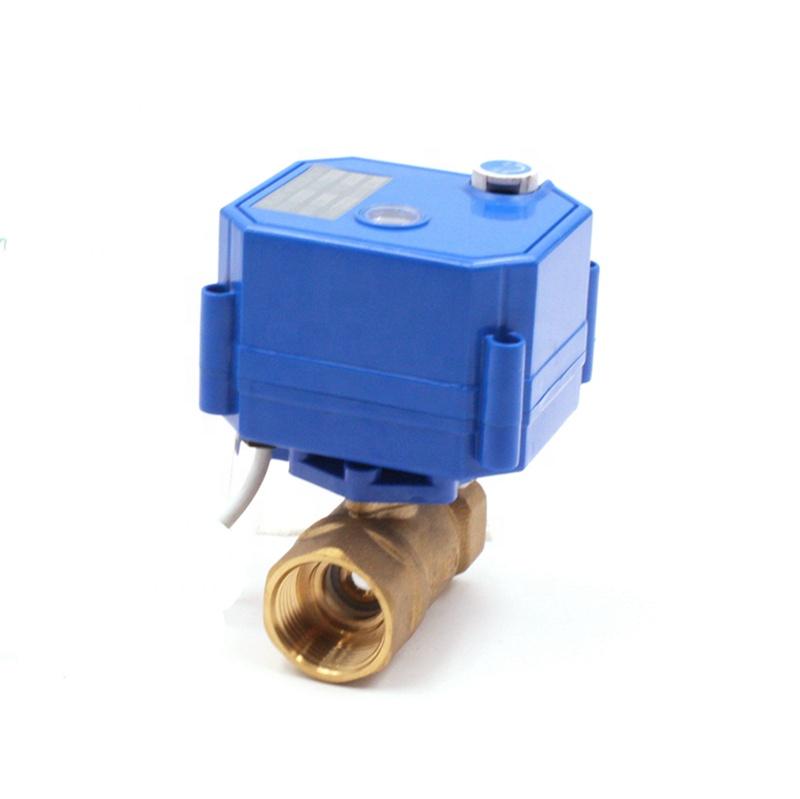 CWX-25S 2-Wege Motorventil Messing Ss304 Mini Elektrischer Aktuator Wasserregelventil 3V 5V 6V 12V 24V 110V 220V DN15 DN20 DN25