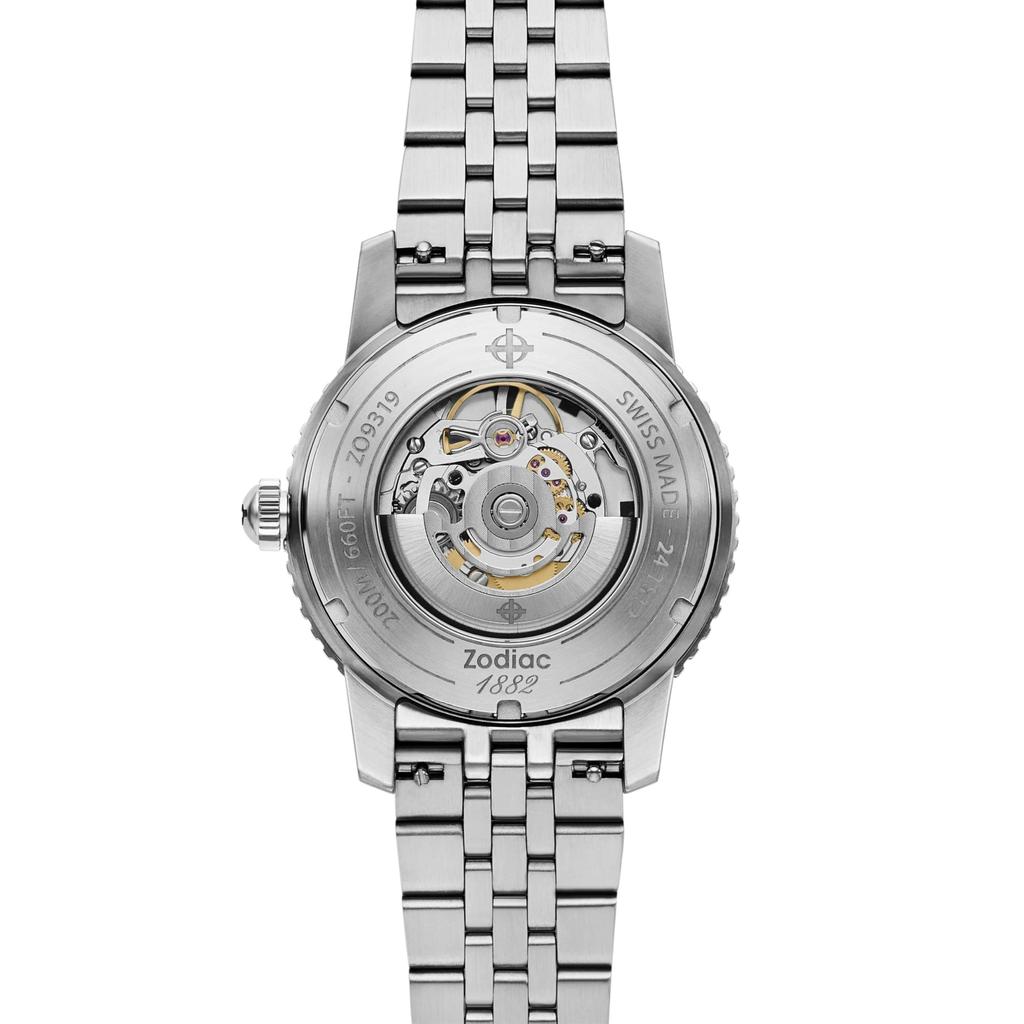 Zodiac Kompressions-Taucheruhr ZO9319 Silber Herrenuhr
