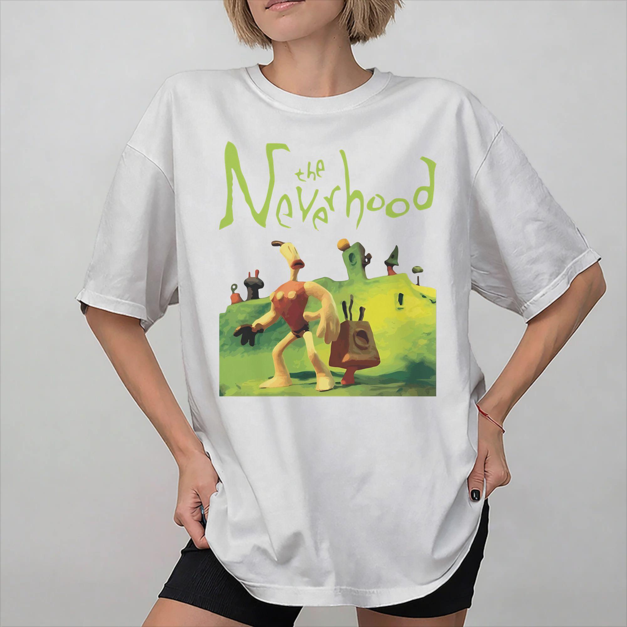 Unisex Women Graphic Printed The Neverhood Chronicles Tee T Shirt 100 Cotton Tshirts Clothes S