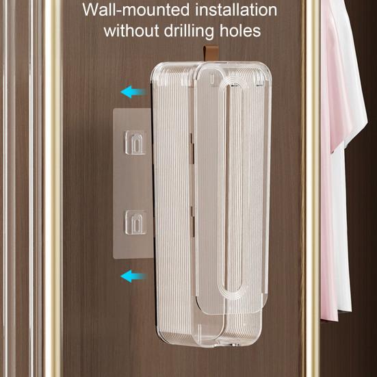 Underwear Storage Box Wall Mount Bra Undergarment Organizer Punch Free Multifunctional Socks Storage