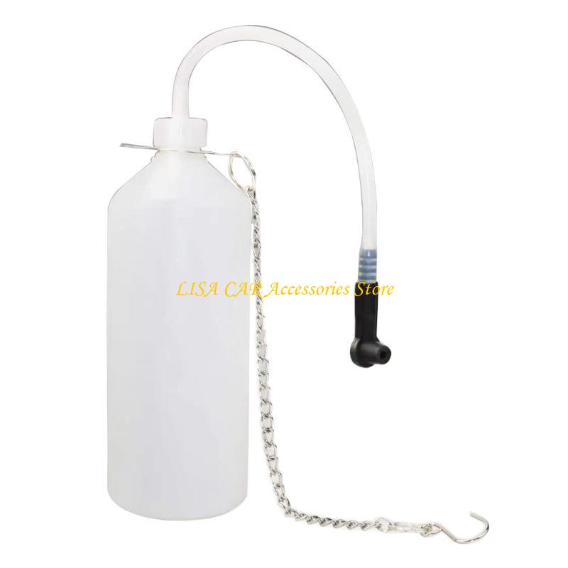 M4YB Brake Bleeder 1000ml Bottle Oil Changing Insert Tool With 60cm Hose Tool