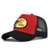 Cappellino a Rete con Visiera Curva e Ricamo a Punto Croce - Cappello da Sole Estivo