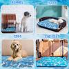 Dog Cooling Pad Self-Cooling Ice Silk Washable Pet Mat Comfortable Cooling Pad for Dogs And Cats Cooling Beds Cats Accessories