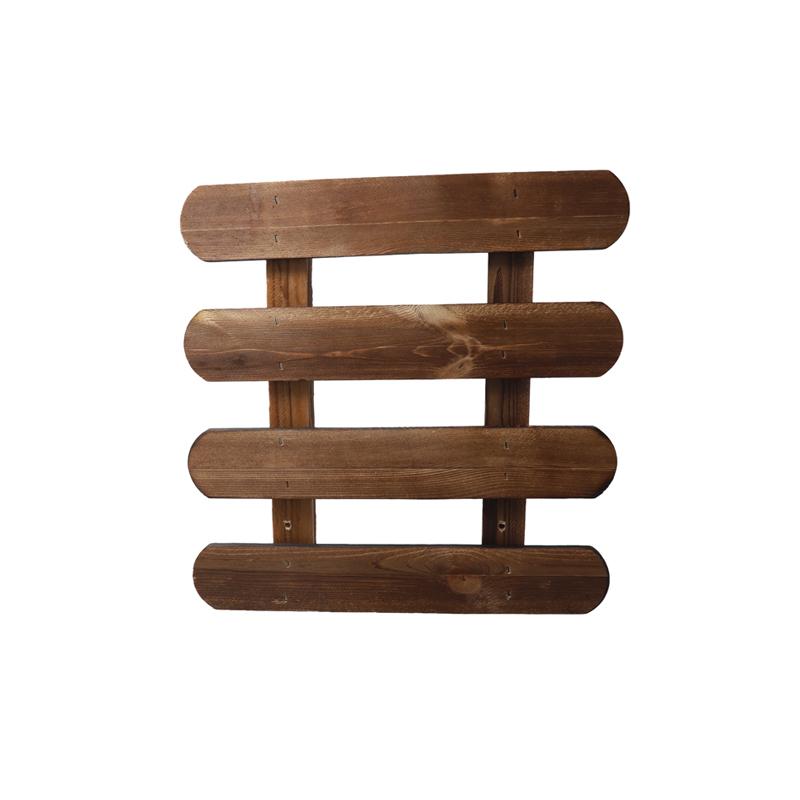 1/2/3pcs Solid Wood Flower Frame For Indoor Outdoor Plants Large Planters Rack Bohemian 30x30cm