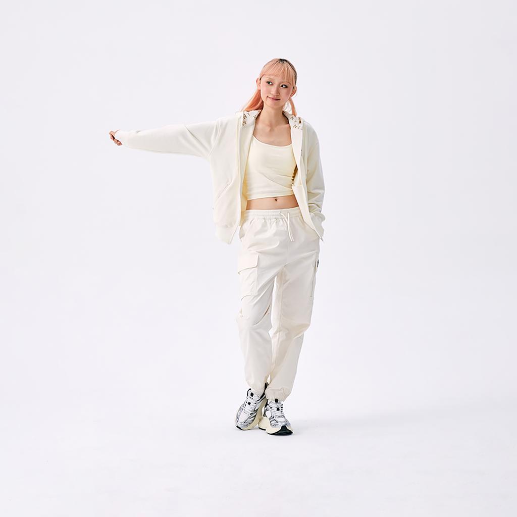 New MLB New York Yankees Casual Pants Unisex Hemp Cream 3AWPB0151-50CRM