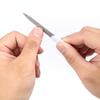8 Pcs Stainless Steel Double-Sided Nail Files for Professional Manicures At Home and Salon