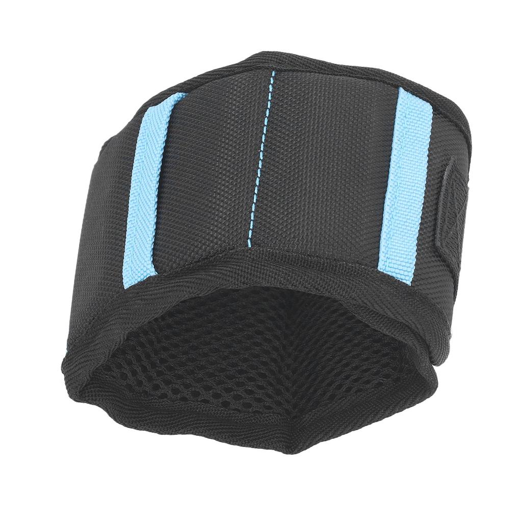 5 Grids Magnetic Wristband 20 Strong Magnets Tool Holder Black Storage Wrist Belt for Holding Screw