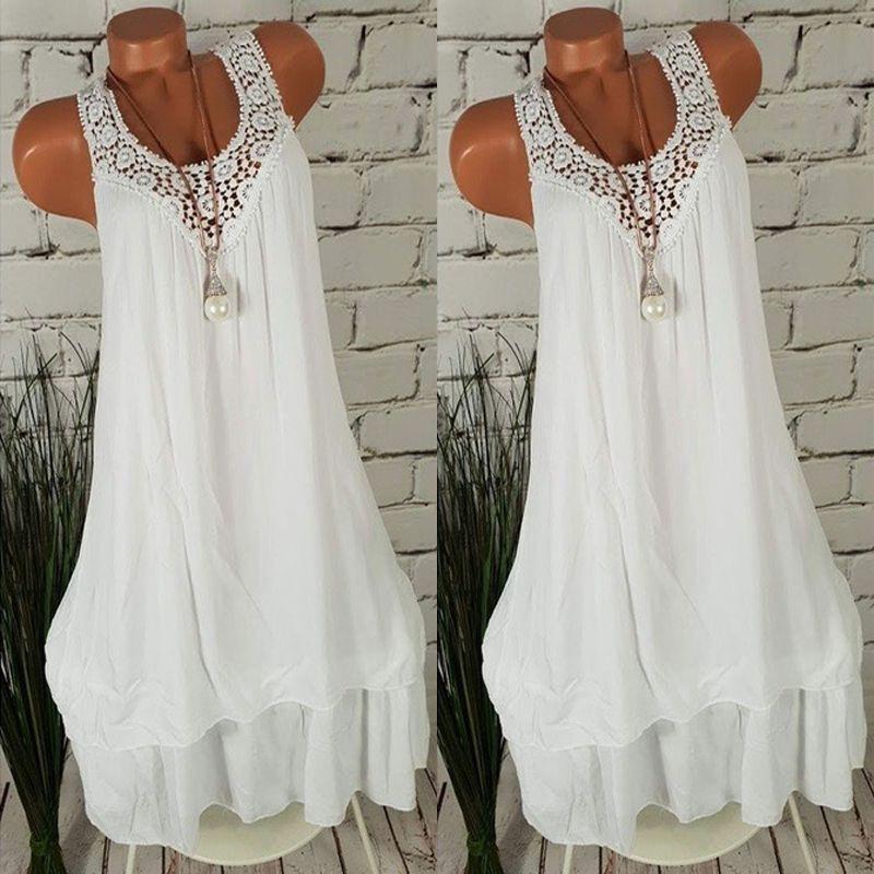 Camisetas Chaleco Holgadas de Verano sin Mangas para Mujer Tallas Grandes Blusa con Diseño Atemporal