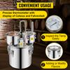 30L Alcohol Brewing Distiller DIY Moonshine Apparatus Stainless Steel Still Whisky Beer Brandy Home Appliance