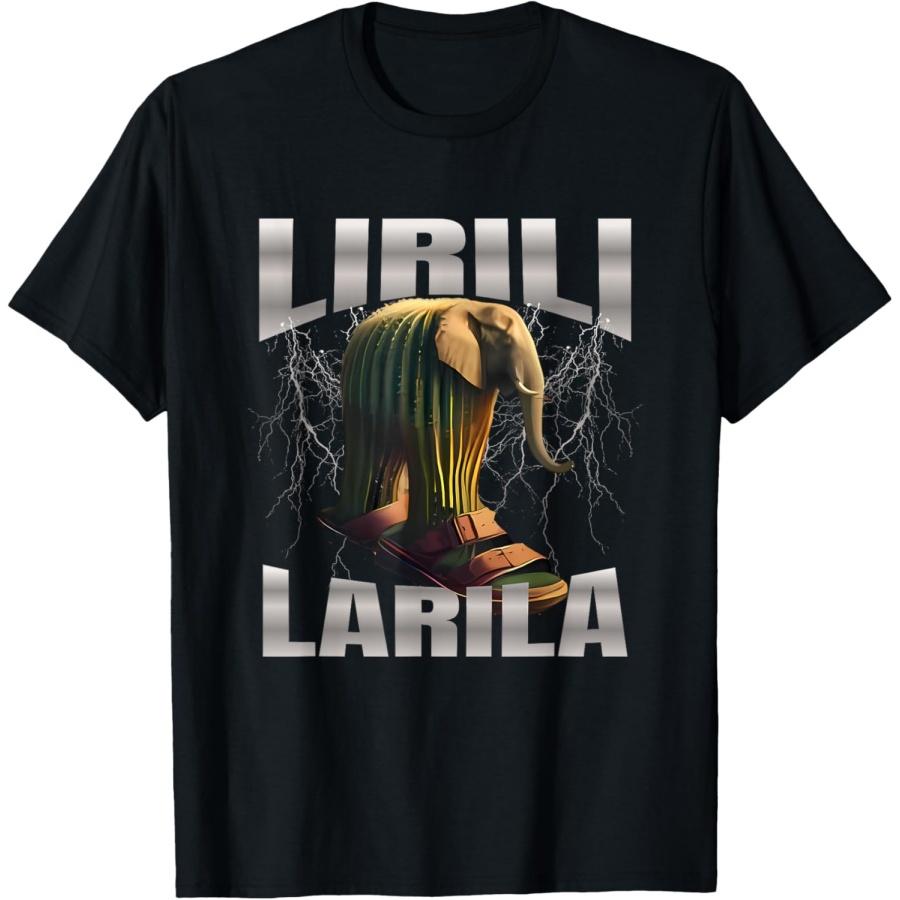 Lirili Larila Мозговая гниль Итальянская Мозговая гниль Пиратский Мем Футболка S