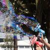 New fancy double-bubble blowing toy, outdoor bubble gun, bubble machine, a great gift choice and perfect as a holiday gift toy
