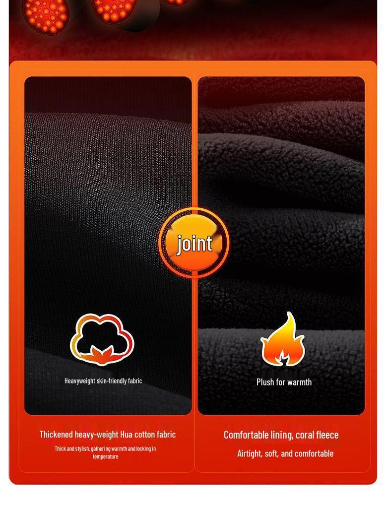 Men's High-End Color Block Heavyweight Cotton Hoodie - Autumn/Winter Style, Casual Loose Fit, Long Sleeve, Velvet Accents.