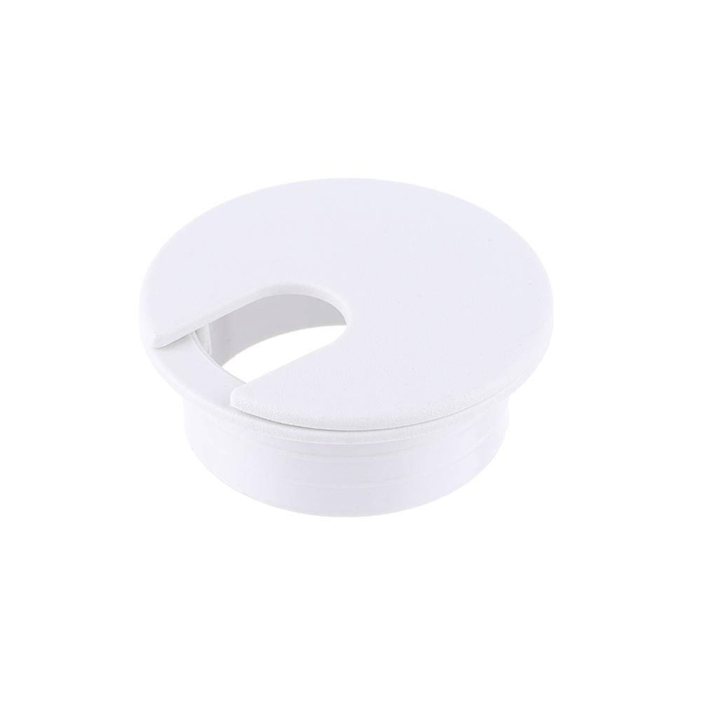 35/50mm Practical Cable Clamp Office Organizer Computer Grommet Wire Hole Cover Line Box Desk Table Cable Fastener