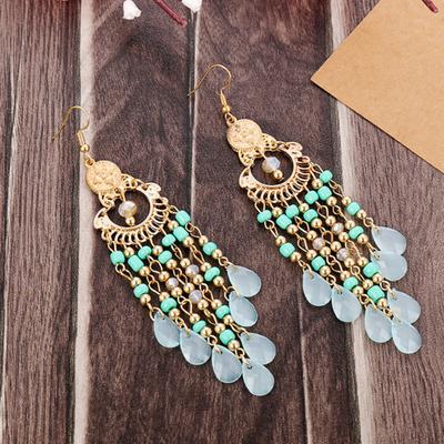 Krásne visiace náušnice Antialergické korálky Exquisite