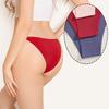 3Pcs Seamless Ice Silk Underwear New Color Sexy Thin Strap Briefs Girls Low Waist Breathable Panties No Trace Lingerie