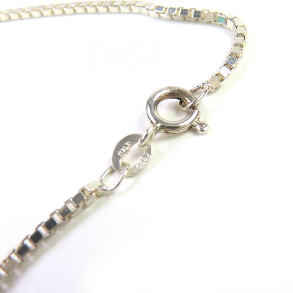 TIFFANY&Co. Perfume Bottle Narrow Venetian Necklace Pendant Silver SV925 Used