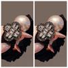 High-End Elegant Pearl and Rhinestone Hair Tie, Simple New Elastic Hair Band for Ponytail, Bun, and Hair Accessories
