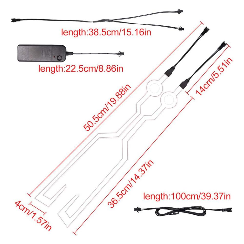 

PVC Motorcycle Helmet Light Strip, 3 Modes LED Light for Safety on Helmets, Ideal for Motorcycles, Bikes, and Outdoor Activities, with Water Design