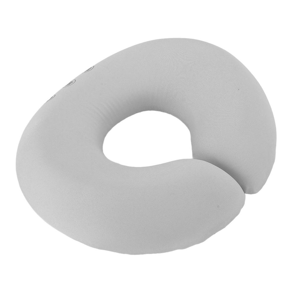 Facial Massage Pillow Soft Rebound After Surgery Face Down Prone Cushion for Sleeping Grey