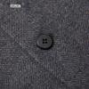 ROMON Men's Striped Wool Blend Easy-Care Business Casual Blazer
