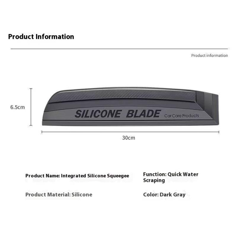 Non-Scratch Soft Silicone Handy Squeegee Car Wrap Tools Water Window Wiper Drying Blade Clean Scraping Film Scraper Accessories