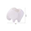Plastic 3D Printed Elephant Flowerpot Animal Design Vases or Pencil Holders Mini Elephant Planter Pot Flower Pot Stands