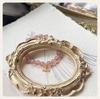 Qiaoen Strawberry Crystal Bracelet - Natural Pink Crystal, Double Happiness Design, Versatile & Stylish for Women