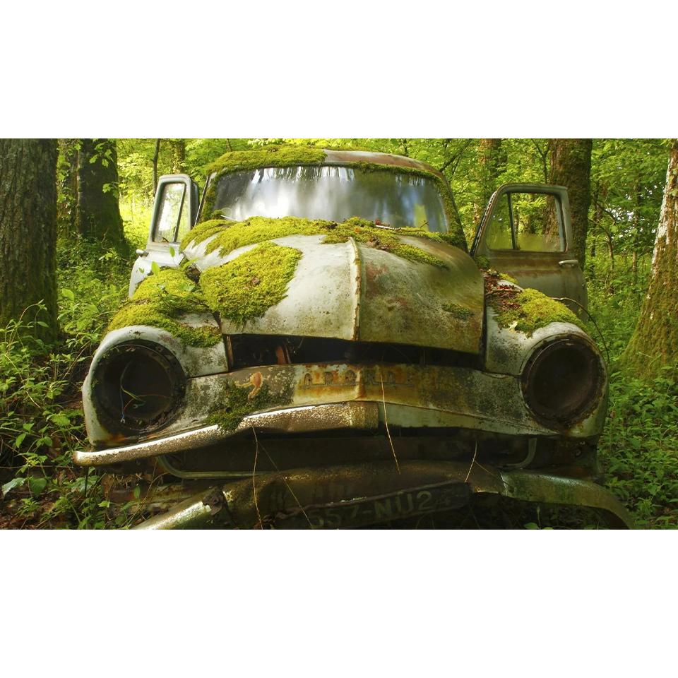 Set Pictură Diamant 5D DIY Vedere Stil Rural Mașină Rotund Pătrat Complet Broderie în Cruce Decor de Perete Acasă Artă Meșteșuguri