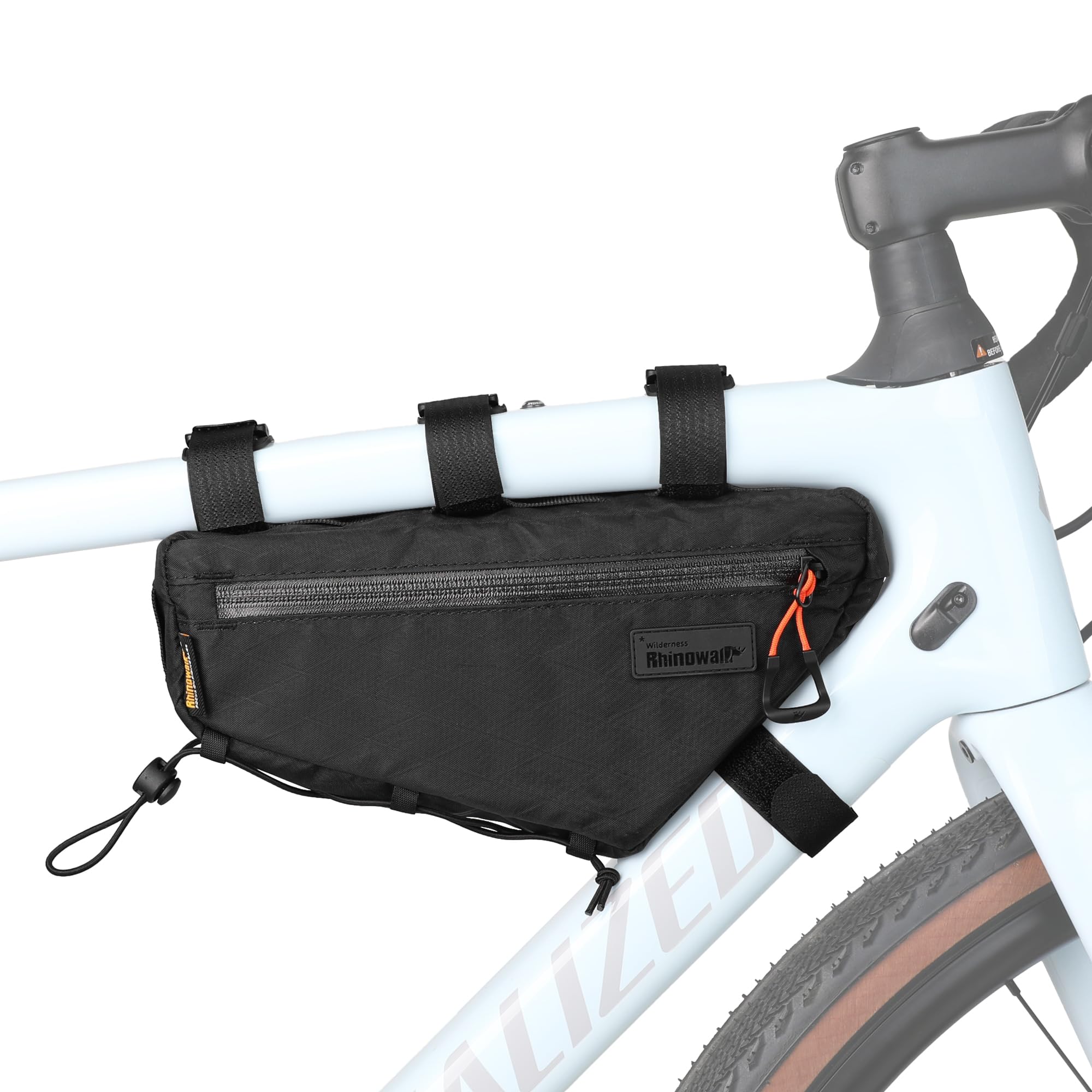 

Rhinowalk Bicycle Frame Bag, Waterproof Triangle Bag, 1.8L, Professional Bicycle Accessory (M)