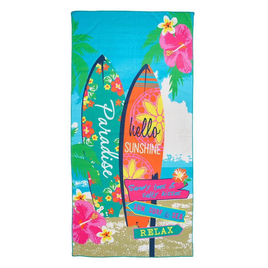 Popular Beach Towels Summer Microfiber Bath Towels Oversized