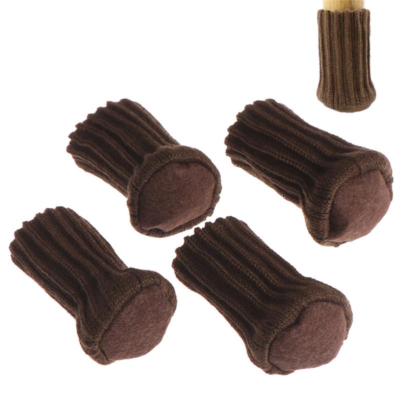 4Pcs Chair Leg Sock Cloth Floor Anti-Slip Table Foot Furniture Feet Sleeve Cover