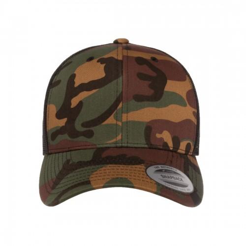 Flexfit YP Classics Retro Camo Trucker Cap