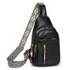 Women's Chest Bag Commuter Waist Bag Vintage Crossbody Bag