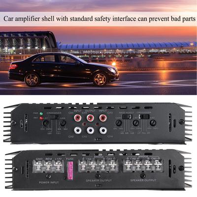 4-channel Powerful Car Audio Subwoofer Aluminum Alloy Vehicle Power Stereo Amp Sound Amplifiers 12V 9900W Car Amplifier