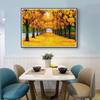 Autumn Landscape DIY 5D Diamond Painting Full Round Drill Resin Diamont Embroidery Cross Stitch Wall Sticker Home Decor